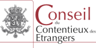 CONSEIL DU CONTENTIEUX DES ÉTRANGERS||CONSEIL DU CONTENTIEUX DES ÉTRANGERS